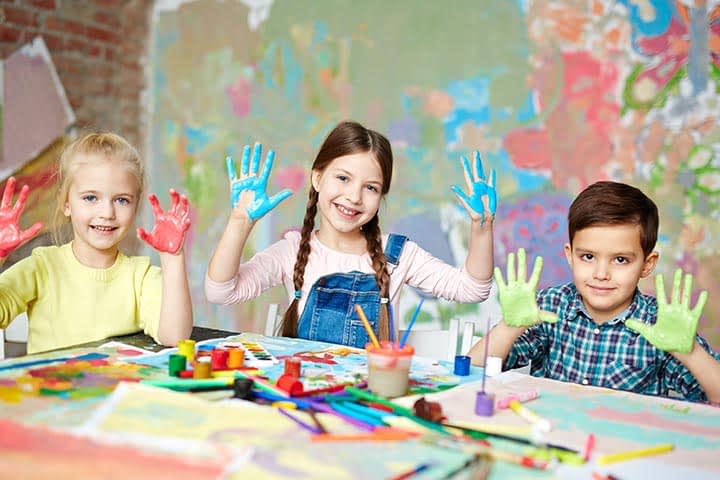 چند ایده نقاشی انگشتی برای کودکان