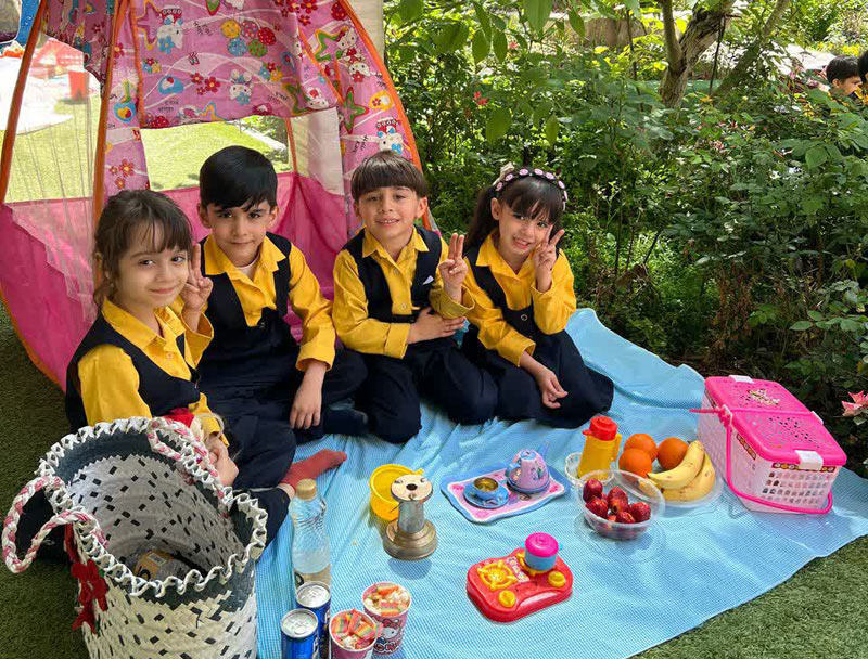 کار گروهی پیش دبستانی